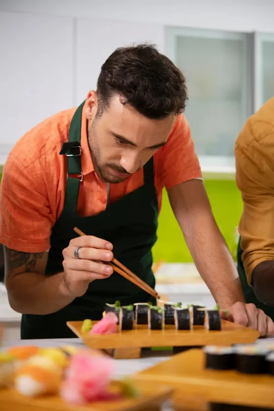 Sushi en pareja